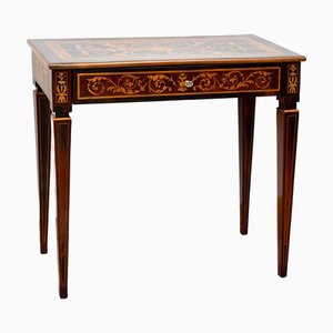 Louis XVI Tisch oder Schreibtisch aus Exotischem Holz, Lombardei, 18. Jh.