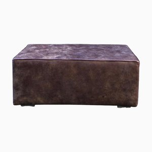 Leather Pouf from Pescetta