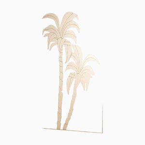 Brass Framed Mirror from Pescetta