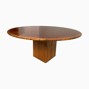 African Round Table Maxalto Artona Series attributed to Afra & Tobia Scarpa, 1970s