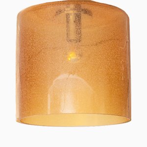 Pulegoso Glas Deckenlampe für La Murrinas, 1970er