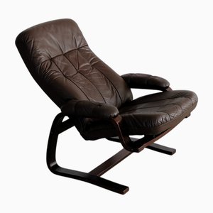 Verstellbarer Dänischer Vintage Sessel, 1960er