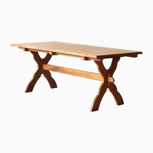 Danish Oak Dining Table in the style of Kjærnulf