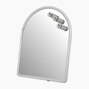 Miroir de courtoisie Blanc de Carrara & Matta, 1970s