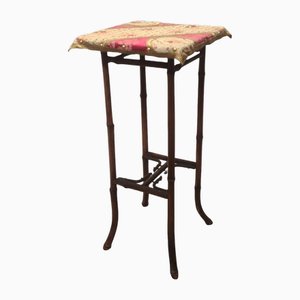 French Bamboo Flower Table, Late 1800s