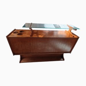 Mid-Century Teak Bartheke
