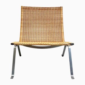 Scandinavian Pk22 Lounge Chair by Poul Kjærholm for Fritz Hansen, 1980s
