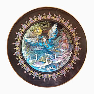 Assiette N°2 Aquatic Fauna et Lutonja Édition Limitée de Villeroy & Boch, Allemagne de l'Ouest