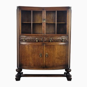 Glazed Display Cabinet Unit by Lucian Ercolani for Ercol, 1940s