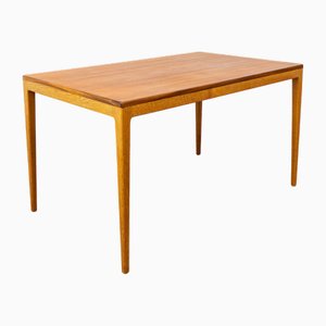 Model 520 Dining Table in Teak and Oak by Hartmut Lohmeyer for Wilkhahn, 1958