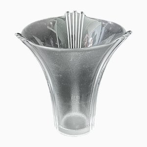 Art Deco Revival Flower Vase, 1980s