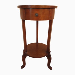 Runder Vintage Mahagoni Tisch