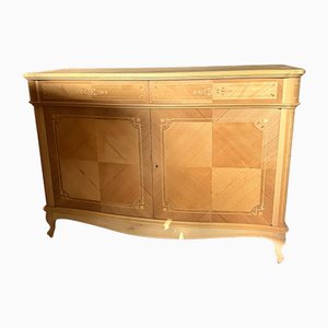 Italienisches Sideboard aus Nussholz mit Kirsch Intarsien von Simoeng