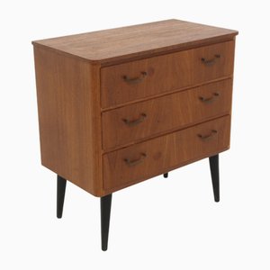 Kommode aus Teak, Schweden, 1950er