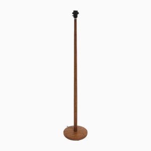 Teak Stehlampe, Schweden, 1950er
