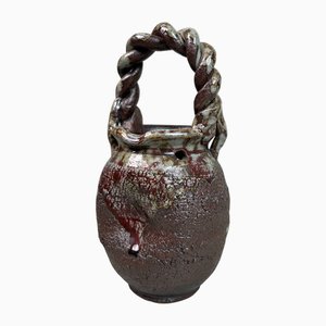 Vase Shigaraki Yaki Ikebana, Japon, 1960s