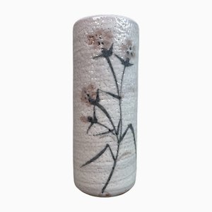 Vintage Shino Ikebana Blumenvase, Japan, 1980er