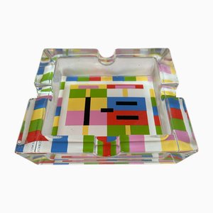 Cendrier en Cristal avec Motif par Alessandro Guerriero pour Ritzenhoff