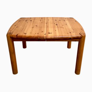 Extendable Dining Table in Pine attributed to Rainer Daumiller, 1970s