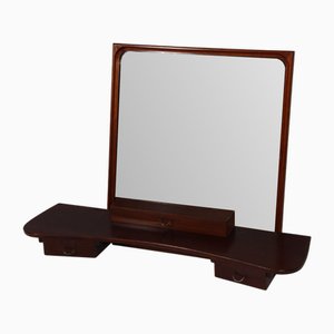 Vanity Set in Mahogany by Frode Holm for Illums Bolighus, 1940s