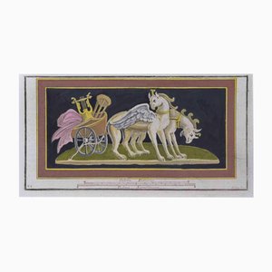 Fernando Strina, Fresco from Antiquities of Herculaneum, Radierung, 18. Jh.