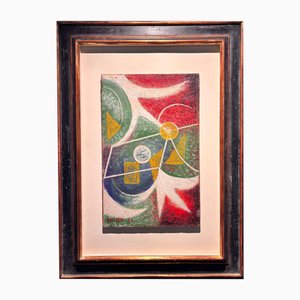 Arturo Ciacelli, Floreale No.2, Oil on Canvas, 1935, Framed