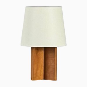 Lampe Osage Croisillon Orange avec Abat-Jour en Papier Personnalisé par Atelier Cabanel