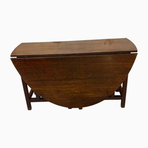 Large Antique Oak Gateleg Dining Table, 1680