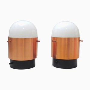 Copper Wall Lights from Stilnovo, 1950s, Set of 2
