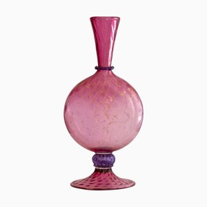 Vase aus mundgeblasenem Glas Modell 1465 von Vittorio Zecchin für Venini, 1920er