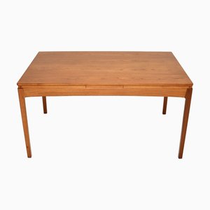 Vintage Danish Extending Dining Table in Teak, 1960