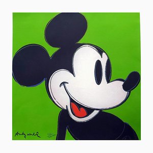 After Andy Warhol, Mickey Mouse Green, 1980s, Print