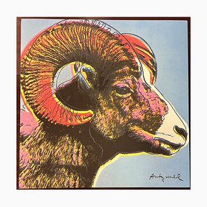 After Andy Warhol, Bighorn, 1980s, Print
