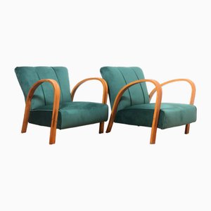Italienisches Vintage Sessel Set, 1940er