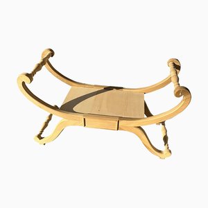 Natural Bedside Chair in Unpainted Wood by 101 Copenhagen