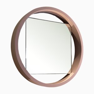 Pink DZ84 Mirror by Benno Premsela for T Spectrum