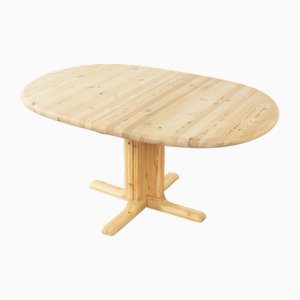 Mesa de comedor extensible, años 80