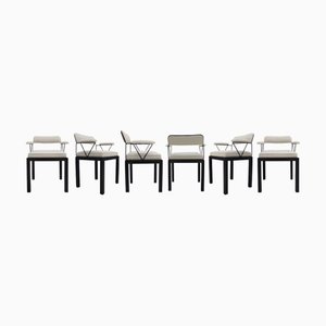 Italian Lodge Chairs by Ettore Sottsass, 1986, Set of 6