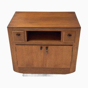 Piet Kramer Art Deco Amsterdam School Cabinet with Drawers, 1930s by Piet Kramer, 1920s
