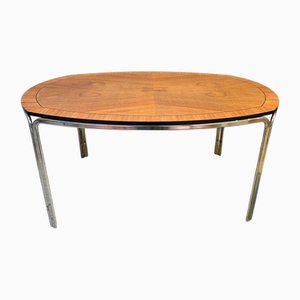 Mid-Century Dining Table with Chrome Frame from Odenwald, 1960s