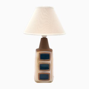 Lampe de Bureau Vintage en Grès pour Söholm, Danemark, 1960s