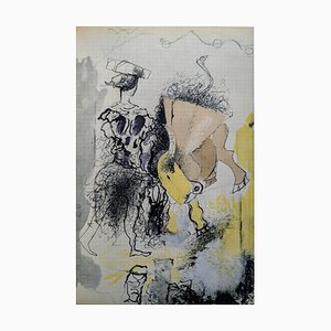 Georges Braque, Torero, Litografía en color, 1955