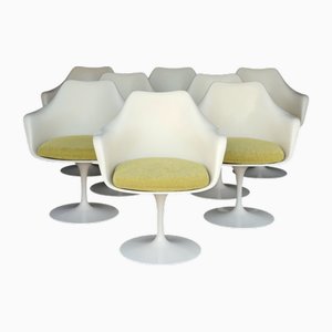 Vintage Tulip Stühle von Knoll International, 1960er, 8er Set