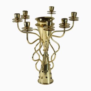Modern Simon Candleholder in Gilt Metal by Borek Sipek for Driade, 1980s