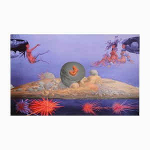 Wolfgang Hutter, The First Stars and the Sky of the Aphrodite, Print, 2014