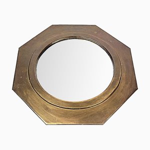 Brass Framed Mirror, 1960s