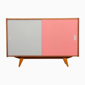 Pink and White Model U-452 Chest of Drawers by Jiri Jiroutek for Interier Praha, 1960s