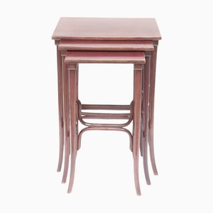Tavolini ad incastro di Thonet, XX secolo, 1904, set di 3