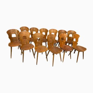 Gentiane Model Chairs attributed to Joamin Baumann, 1970s, Set of 12