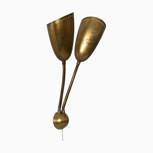 Mid-Century Moderne Wandlampe von Günter Trieschmann, 1950er